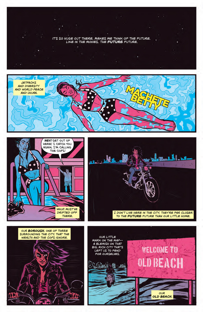 Illustration for article titled Exclusive BOOM! preview: Curb Stomp #1 brings the pain with a badass girl gang